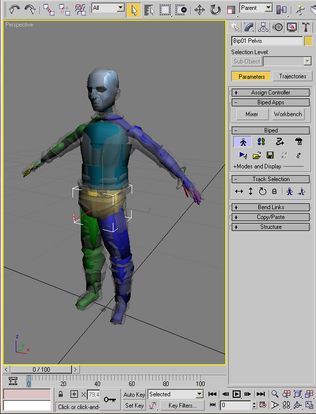 Create a Biped 3D Ripper DX Character – Lagspike